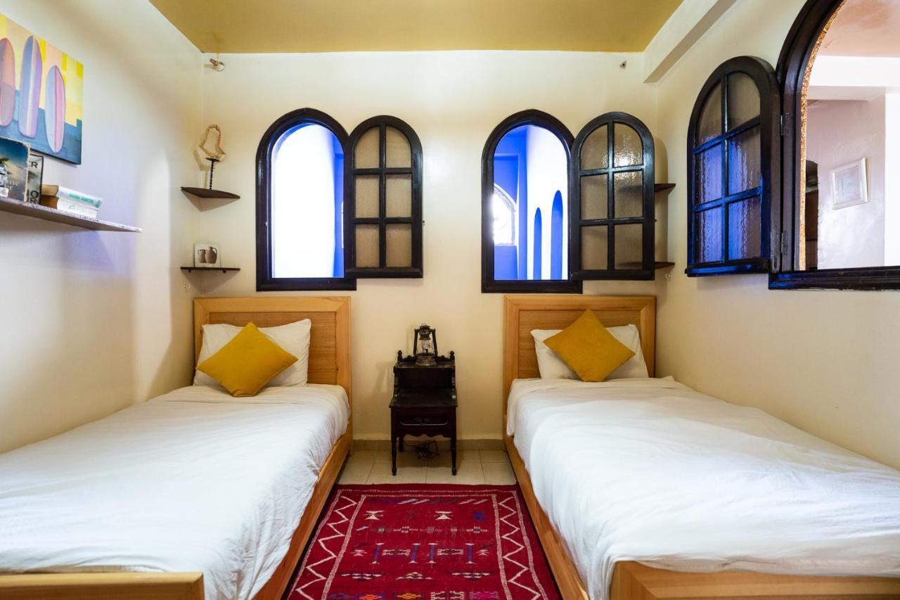 Hotel Oceana Surf Camp Taghazout Exterior foto